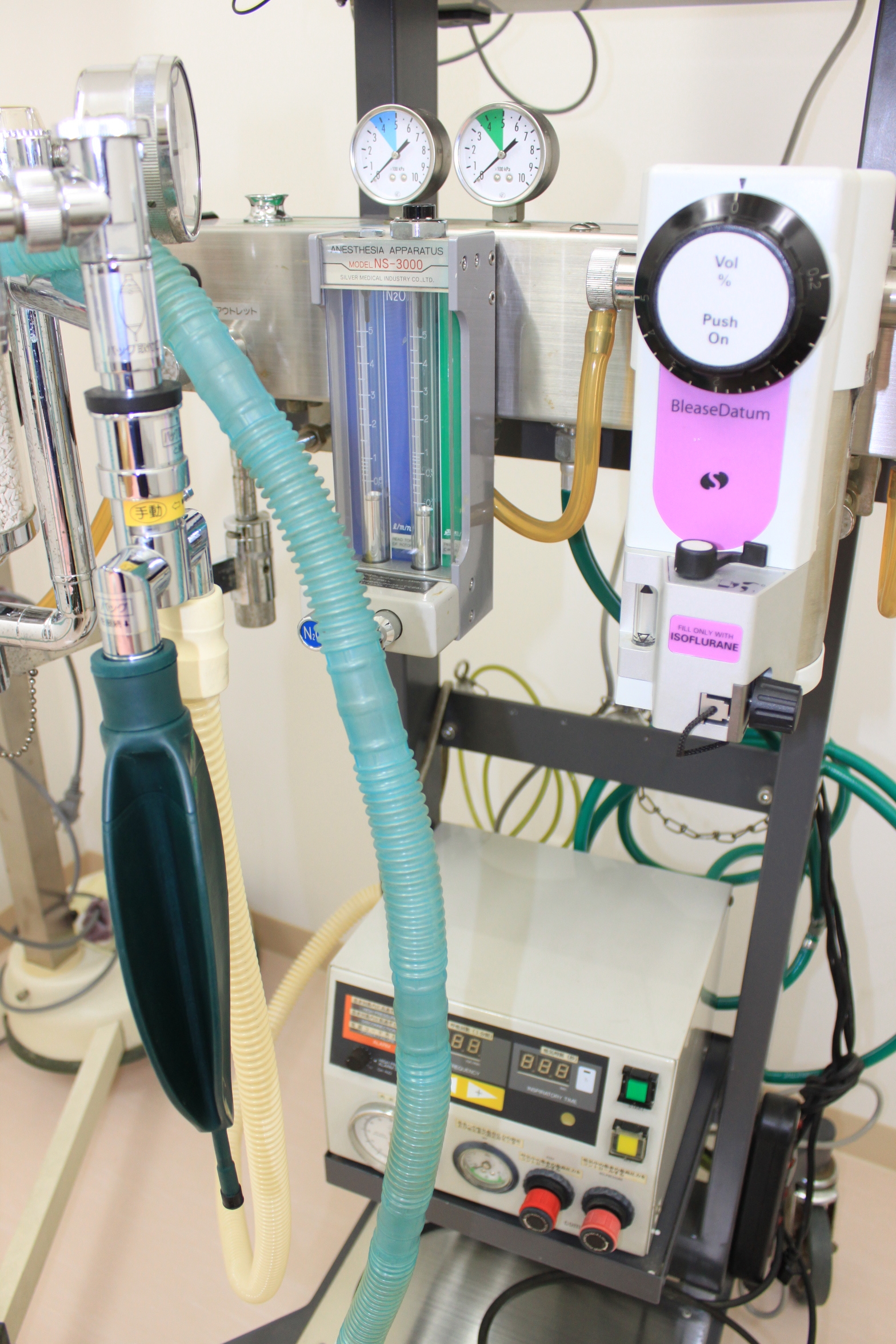 麻酔装置・人工呼吸器